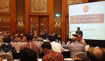 Pertemuan Koordinasi Setnas ASEAN
