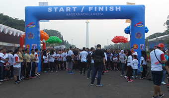 HUT ASEAN ke-48 ASEAN Fun Run  
