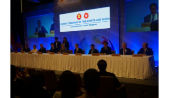 Penandatanganan Perjanjian AHK-FTA dan AHK-IA